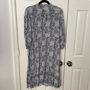 Zara peasant dress